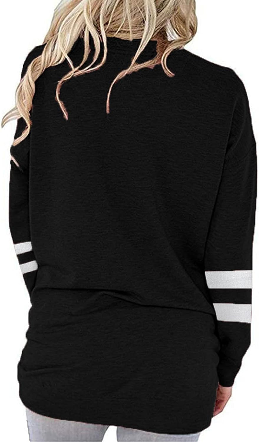Women'S Faith Sweatshirt Loose Fit Long Sleeve Crewneck Christian Letter Print Tunic Tops with Pocket