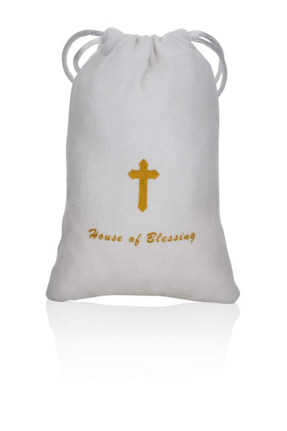 Blessing Salt from the Dead Sea with a Blessing Card (5.3 Ounces/150Gr)